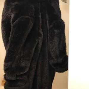 Big long fluffy jacket